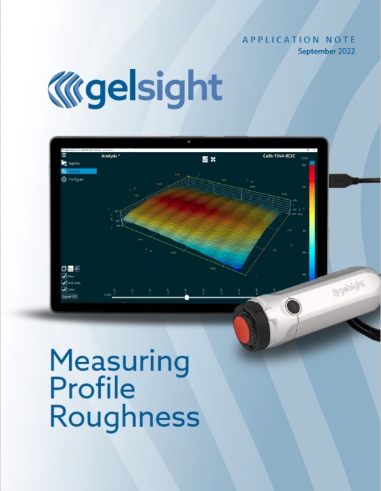 Application Note Measuring Profile Roughness GelSight