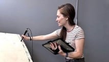 operator creates scan on-site